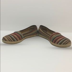 Multi Striped B.O.C. Espadrilles Sz 7